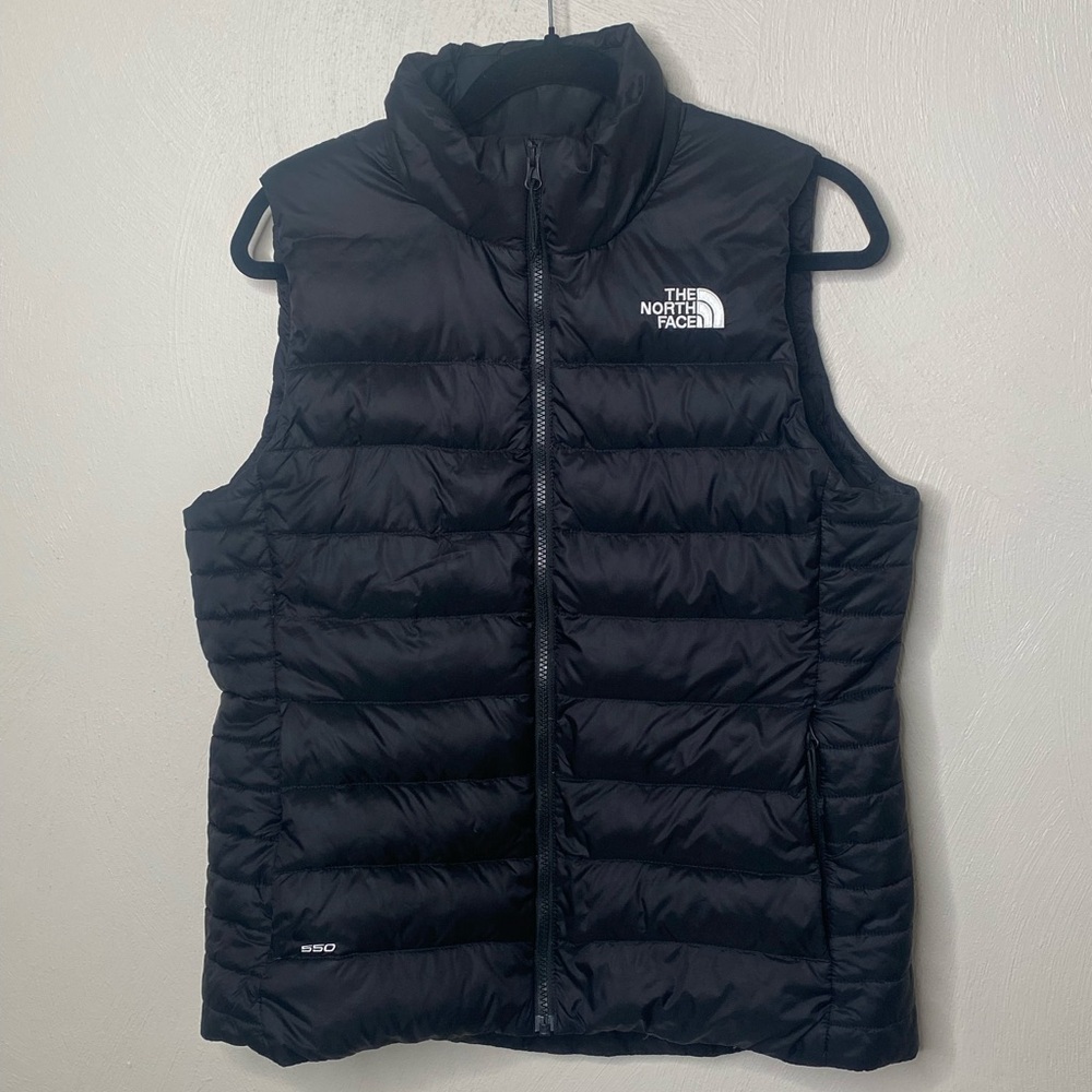 The North Face Black Puffer Vest size Large